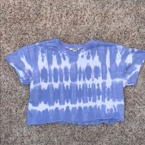 Forever 21 tie die crop top